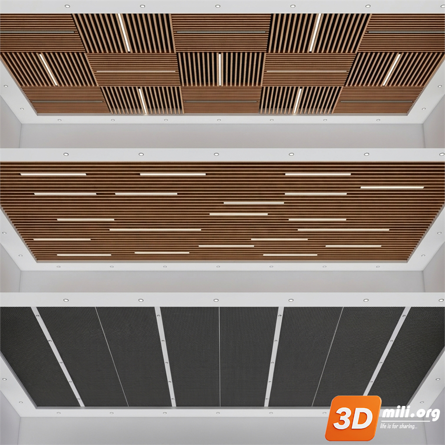 Ceiling Decoration Skp Files